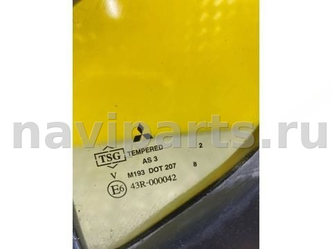 Форточка задняя левая Mitsubishi L200, 2008 г., OEM 43R000042, арт. 166856, фото 2