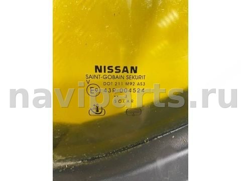 Форточка задняя левая Nissan Navara, 2013 г., OEM 43R004524, арт. 168967, фото 2