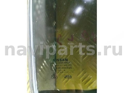 Форточка задняя левая Nissan Pathfinder, 2006 г., OEM 82263EB33A, арт. 196772, фото 2