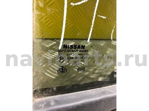 Форточка задняя левая Nissan Pathfinder, 2007 г., OEM 82263EB33A, арт. 199548, фото 2