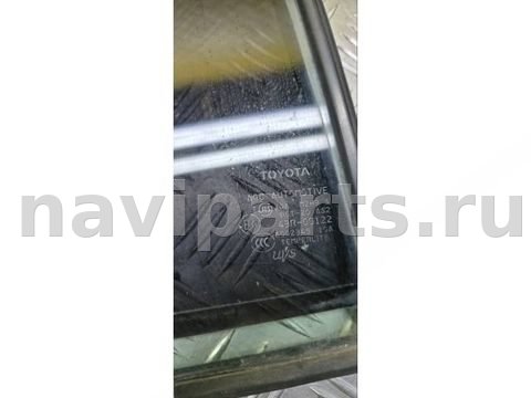 Форточка задняя левая Toyota Land Cruiser Prado, 2008 г., OEM 6812460231, арт. 213608, фото 3