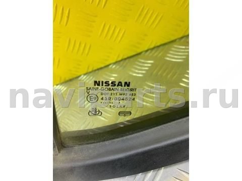 Форточка задняя левая Nissan Navara, 2007 г., OEM 82263EB300, арт. 220549, фото 3