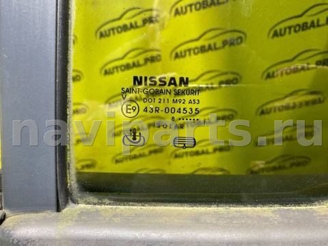 Форточка задняя левая Nissan Pathfinder, 2008 г., OEM 82263EB33A, арт. 243586, фото 4