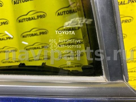 Форточка задняя левая Toyota RAV4, 2021 г., OEM 43R007953, арт. 251608, фото 4