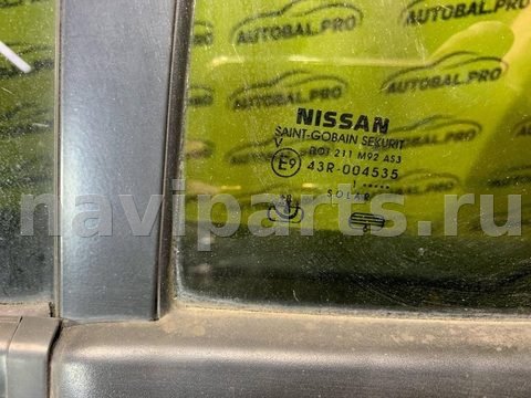 Форточка задняя левая Nissan Pathfinder, 2011 г., OEM 82263EB33A, арт. 252015, фото 2
