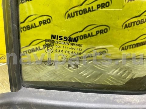 Форточка задняя левая Nissan Pathfinder, 2010 г., OEM 82263EB33A, арт. 255596, фото 4