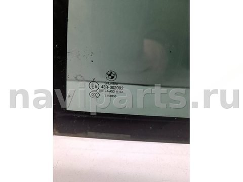 Форточка задняя левая BMW 5 E60/E61, 2007 г., арт. 260625