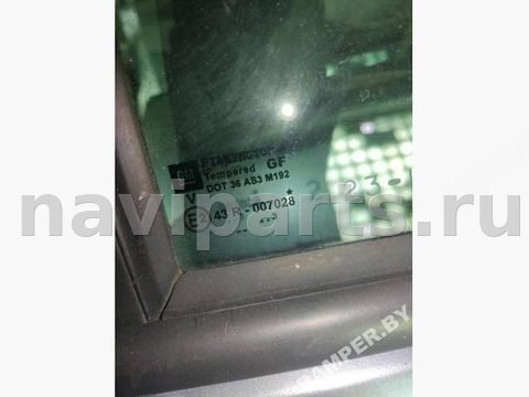 Форточка задняя левая Opel Zafira, 2003 г., арт. 26463