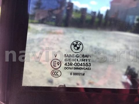 Форточка задняя левая BMW X5 E70, 2007 г., арт. 29-8-9, фото 3