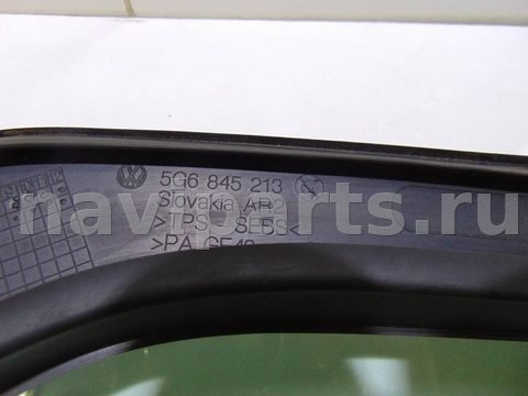 Форточка задняя левая Volkswagen Golf, 2012 г., OEM 5G6845213B, арт. 32260, фото 13