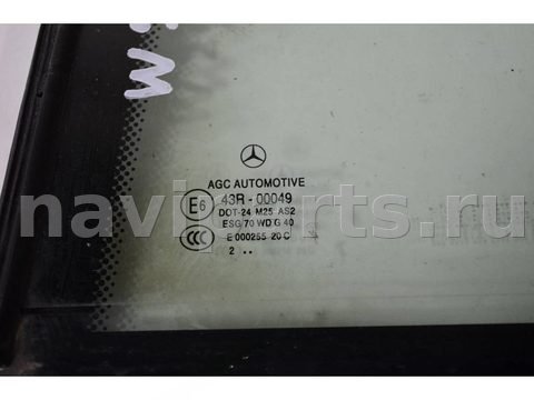 Форточка задняя левая Mercedes C W204, 2012 г., OEM 2047303500, арт. 33766, фото 2