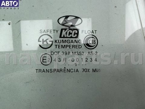 Форточка задняя левая Hyundai Terracan, 2001 г., арт. 55368751, фото 2