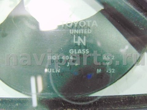 Форточка задняя левая Toyota Camry XV30, 2001 г., OEM 6812433010, арт. 57275, фото 10