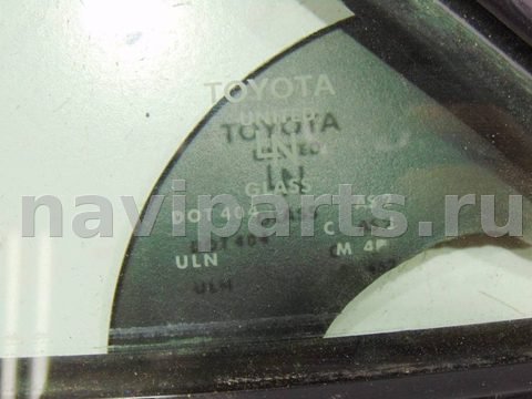 Форточка задняя левая Toyota Camry XV30, 2001 г., OEM 6812433010, арт. 57279, фото 10