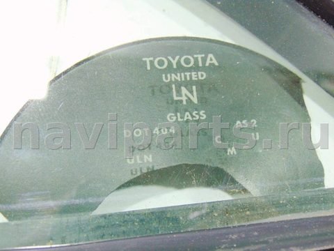 Форточка задняя левая Toyota Camry XV40, 2006 г., OEM 6812433060, арт. 57373, фото 10