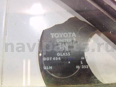 Форточка задняя левая Toyota Camry XV40, 2006 г., OEM 6812433060, арт. 57374, фото 10