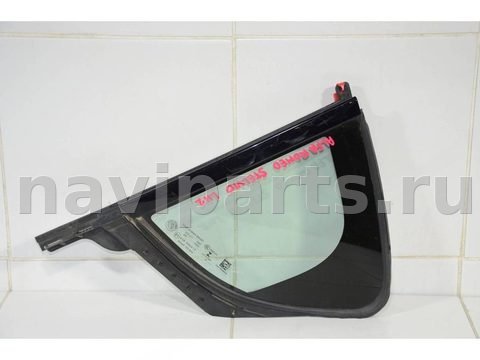 Форточка задняя левая Alfa Romeo Stelvio 6V, 2017 г., OEM 50552741, арт. 76855
