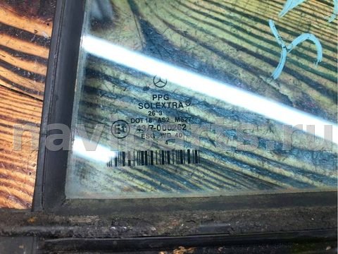Форточка задняя левая Mercedes E W211, 2005 г., OEM 43R000262, арт. 86092530, фото 5