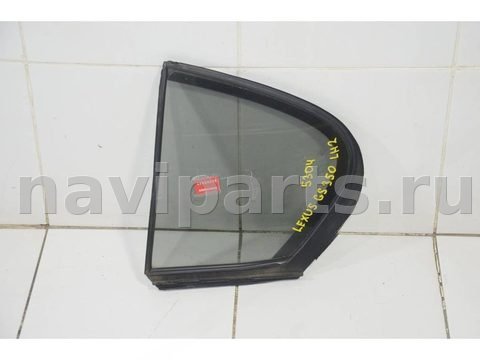 Форточка задняя левая Lexus GS GRS196, 2007 г., OEM 6812430551, арт. 96972