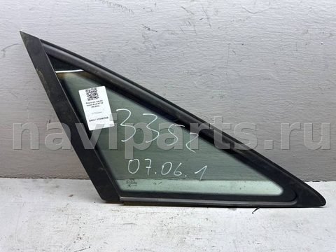 Форточка задняя левая Audi A6 C6 (S6,RS6), 2005 г., OEM 4F5845299KNVB, арт. B113599568