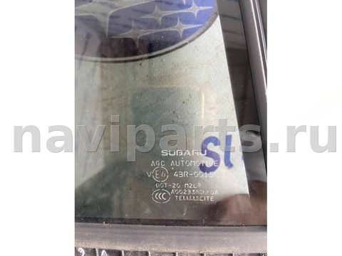 Форточка задняя левая Subaru XV Crosstrek, 2024 г., арт. BMG82996417, фото 2