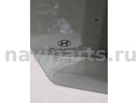 Форточка задняя правая Hyundai Santa Fe, 2008 г., арт. 004330, фото 2