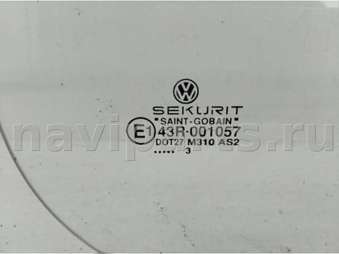 Форточка задняя правая Volkswagen Golf, 1996 г., арт. 10129821, фото 2