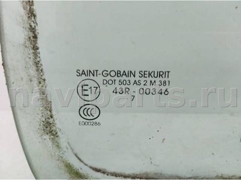 Форточка задняя правая Skoda Octavia, 2001 г., арт. 10129995, фото 2