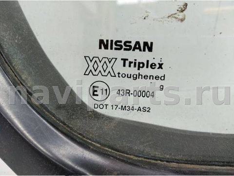 Форточка задняя правая Nissan Primera, 1997 г., OEM хетчбек, арт. 10130606, фото 2