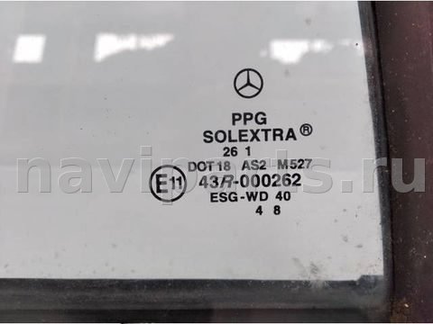 Форточка задняя правая Mercedes C W203, 2003 г., арт. 10147315, фото 2