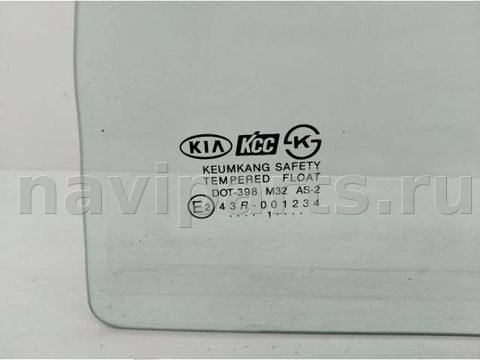 Форточка задняя правая Kia Rio, 2001 г., арт. 10147674, фото 2