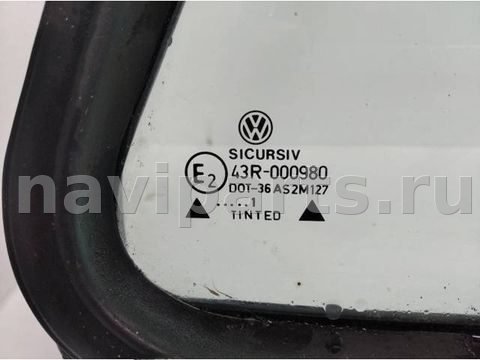 Форточка задняя правая Volkswagen Golf, 1989 г., арт. 10149205, фото 2