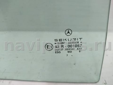 Форточка задняя правая Mercedes C W202, 1998 г., арт. 10265922, фото 2