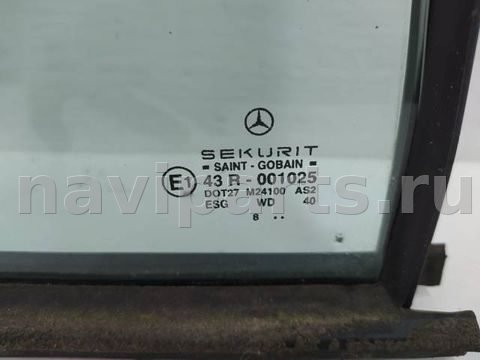 Форточка задняя правая Mercedes E W210, 1998 г., арт. 10334568, фото 2