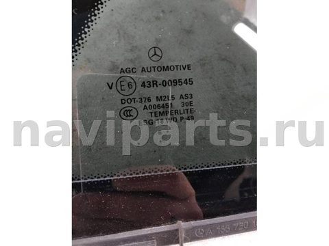 Форточка задняя правая Mercedes GLE W166, 2017 г., OEM A1667301455, арт. 13495, фото 2
