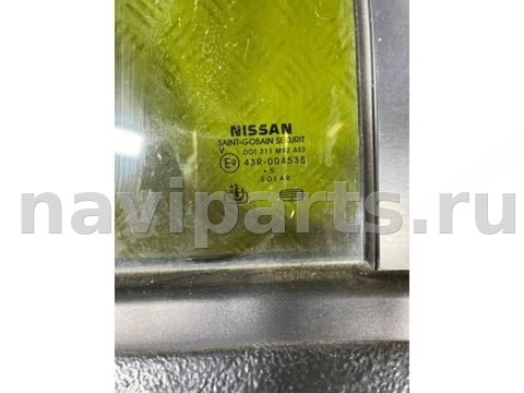 Форточка задняя правая Nissan Pathfinder, 2005 г., арт. 158058, фото 2