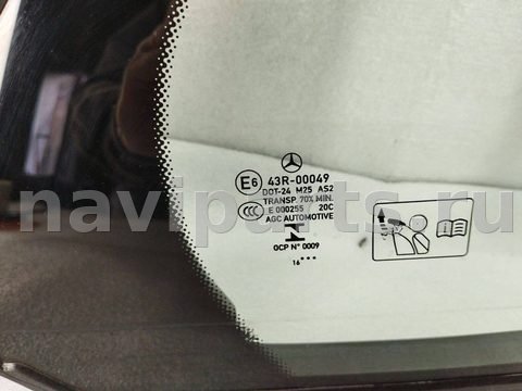 Форточка задняя правая Mercedes C W205, 2016 г., OEM A2057300155, арт. 16325, фото 3