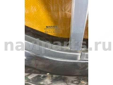 Форточка задняя правая Nissan Navara, 2007 г., OEM 43R000015, арт. 163310, фото 2