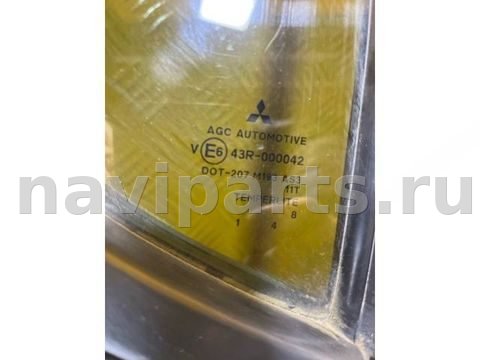 Форточка задняя правая Mitsubishi L200, 2012 г., OEM 43R000042, арт. 170934, фото 2