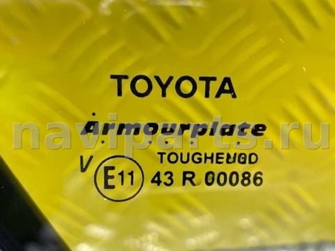 Форточка задняя правая Toyota Hilux, 2017 г., OEM 43R00086, арт. 179656, фото 2