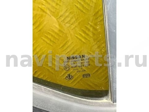 Форточка задняя правая Nissan Navara, 2007 г., OEM 43R004524, арт. 181702, фото 2