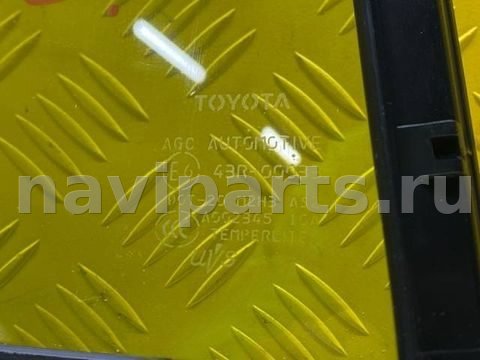 Форточка задняя правая Toyota Land Cruiser Prado, 2014 г., OEM 43R000043, арт. 181890, фото 3