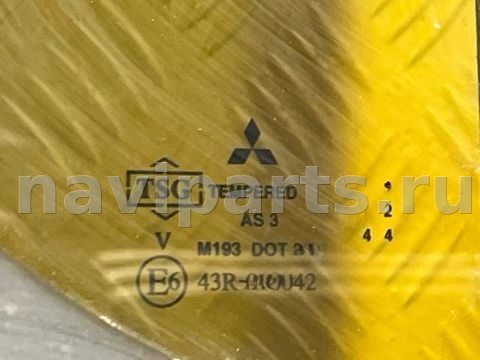 Форточка задняя правая Mitsubishi L200, 2006 г., OEM 43R000042, арт. 182637, фото 2