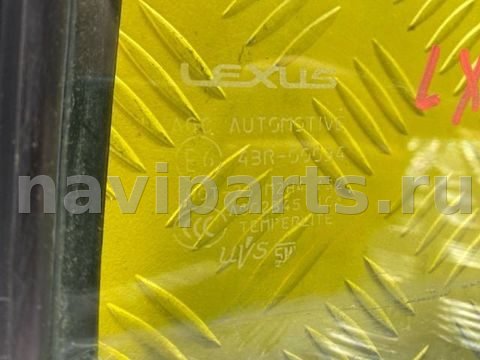 Форточка задняя правая Lexus LX, 2010 г., OEM 6812360321, арт. 188232, фото 2