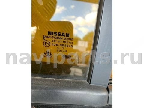 Форточка задняя правая Nissan Pathfinder, 2007 г., OEM 82262EB33A, арт. 221179, фото 2