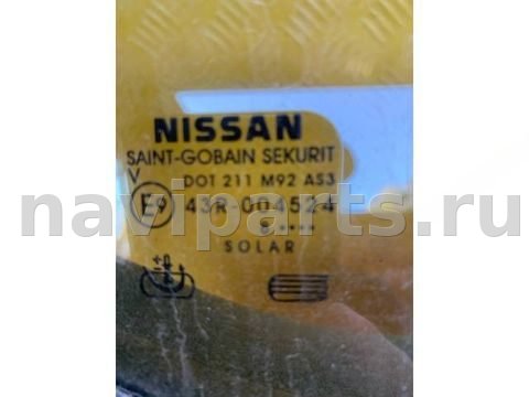 Форточка задняя правая Nissan Navara, 2008 г., OEM 82262EB320, арт. 223109, фото 2