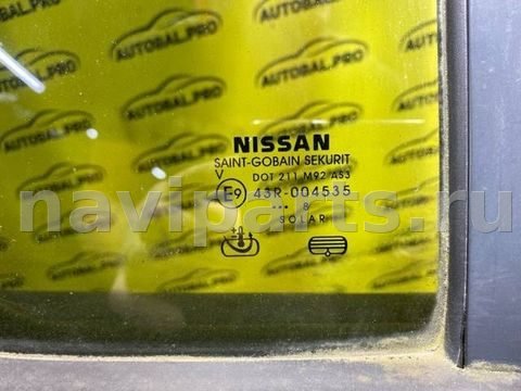 Форточка задняя правая Nissan Pathfinder, 2008 г., OEM 82262EB33A, арт. 243582, фото 4