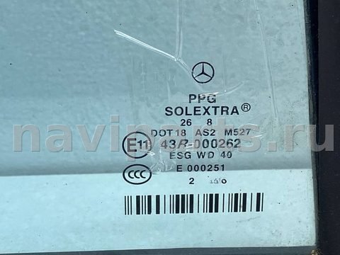 Форточка задняя правая Mercedes E W211, 2007 г., OEM A2117300655, арт. 24532, фото 2