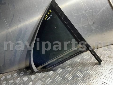 Форточка задняя правая Mercedes E W213, 2017 г., OEM A2137300255, арт. 33210432304