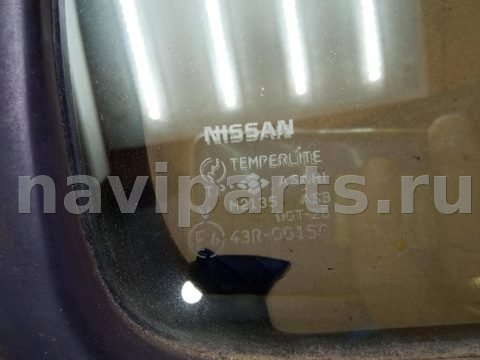 Форточка задняя правая Nissan Pathfinder, 1997 г., арт. 54181193, фото 2